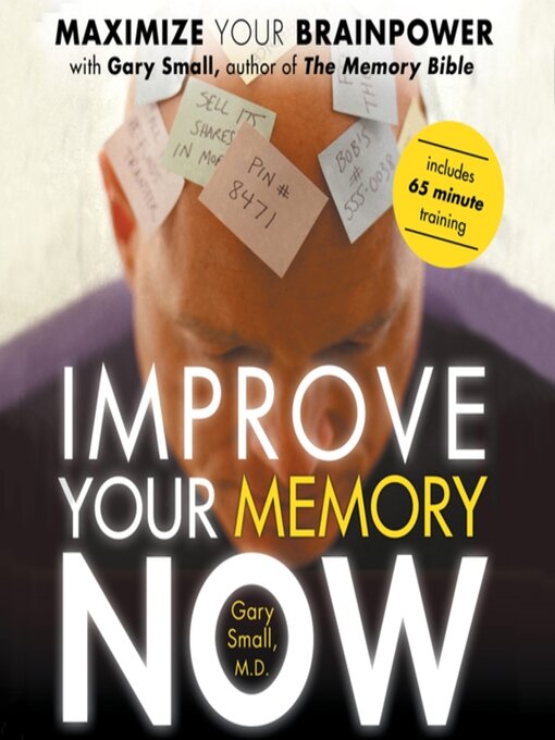 Cover image for Improve Your Memory Now